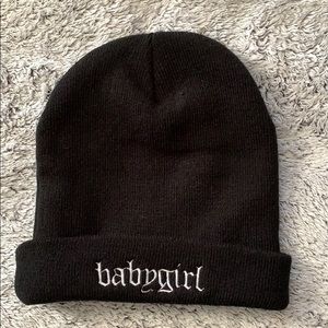 Missguided babygirl beanie